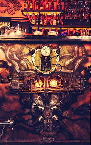 Did I mention my passion for goth and steampunk fashion and music?